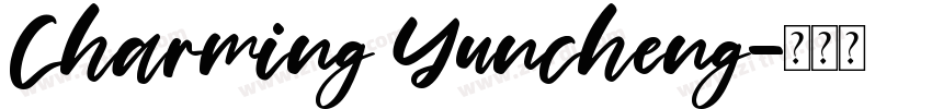 Charming Yuncheng字体转换
